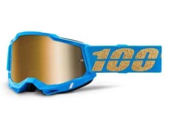 100% - Brille Accuri 2 Anti Fog Gold Mirror Waterloo