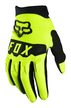 Fox - Handschuhe Dirtpaw Glove Youth 21 Black/Flo Yellow