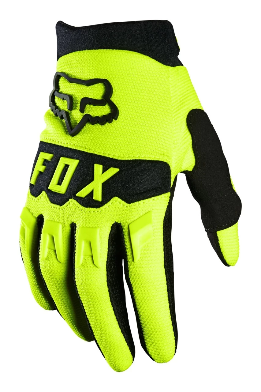 Fox - Handschuhe Dirtpaw Glove Youth 21 Black/Flo Yellow 3 Fox - Handschuhe Dirtpaw Glove Youth 21 Black/Flo Yellow