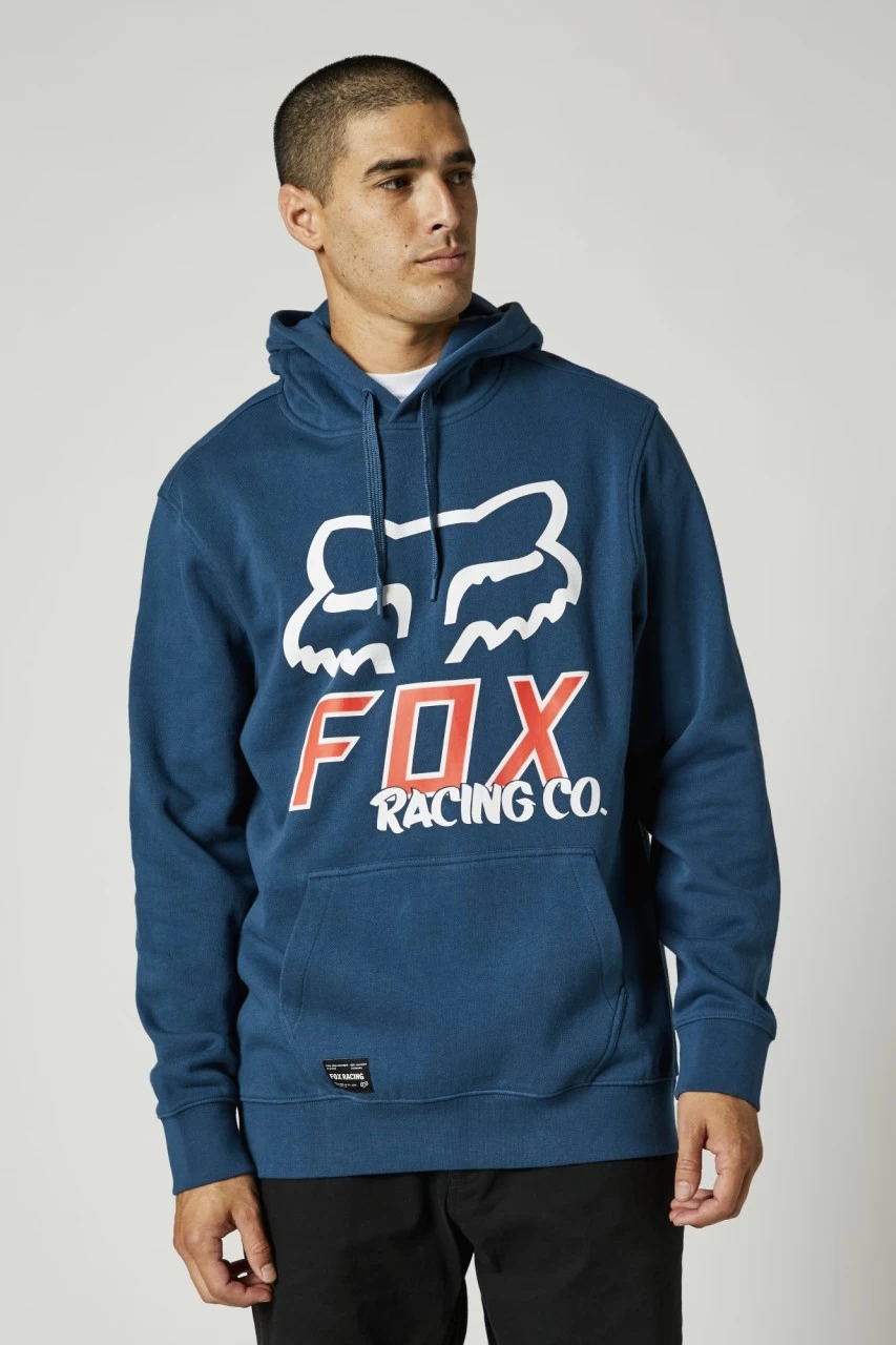 Fox - Kapuzenpullover Hightail Po Fleece Dark Indigo/Orange 3 Fox - Kapuzenpullover Hightail Po Fleece Dark Indigo/Orange