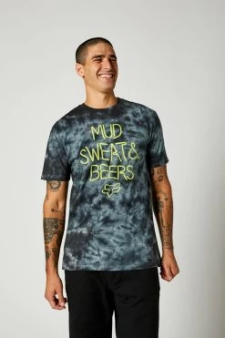 Fox - T-Shirt Down N' Dirty SS Men Black Vintage