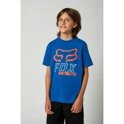 Fox - T-Shirt Hightail SS Tee Youth Royal Blue/Pink
