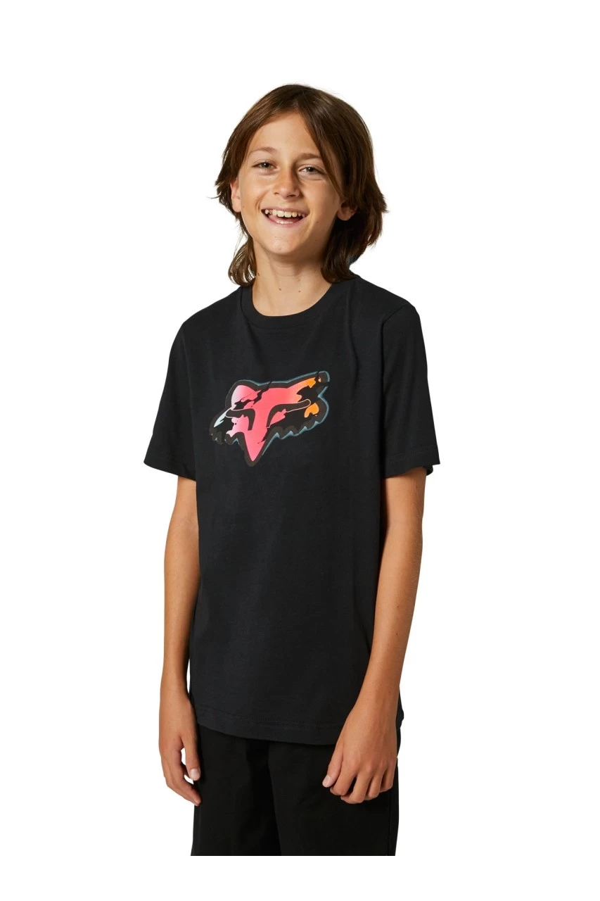 Fox - T-Shirt Pyre SS Tee Youth Black 3 Fox - T-Shirt Pyre SS Tee Youth Black