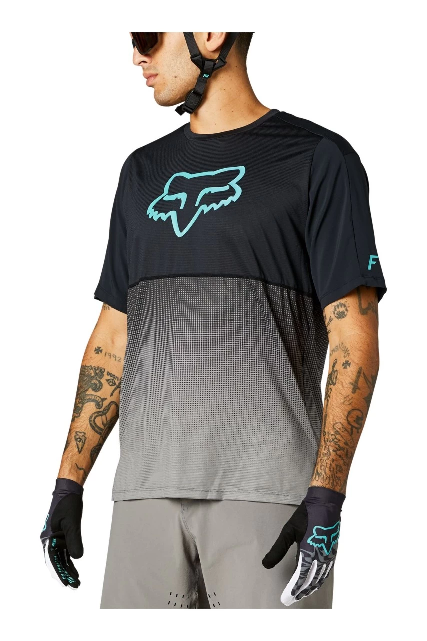 Fox - Jersey Flexair Kurzarm 21 Men Teal 4 Fox - Jersey Flexair Kurzarm 21 Men Teal – Bild 2