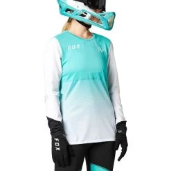 Fox - Jersey Flexair Langarm 21 Woman Teal