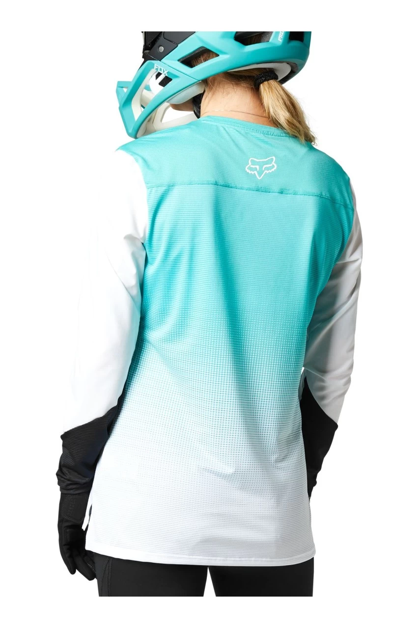 Fox - Jersey Flexair Langarm 21 Woman Teal 5 Fox - Jersey Flexair Langarm 21 Woman Teal – Bild 3