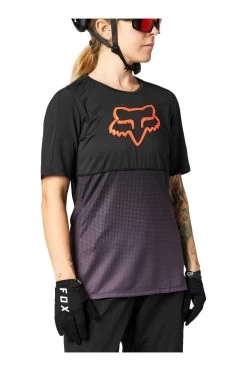 Fox - Jersey Flexair Kurzarm 21 Woman Black/Purple