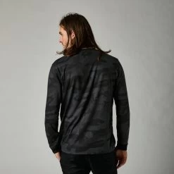 Fox - Funktionsjersey Clean Up Camo Langarm Black Camo -Fahrradladen 28712247 2 1280x1280