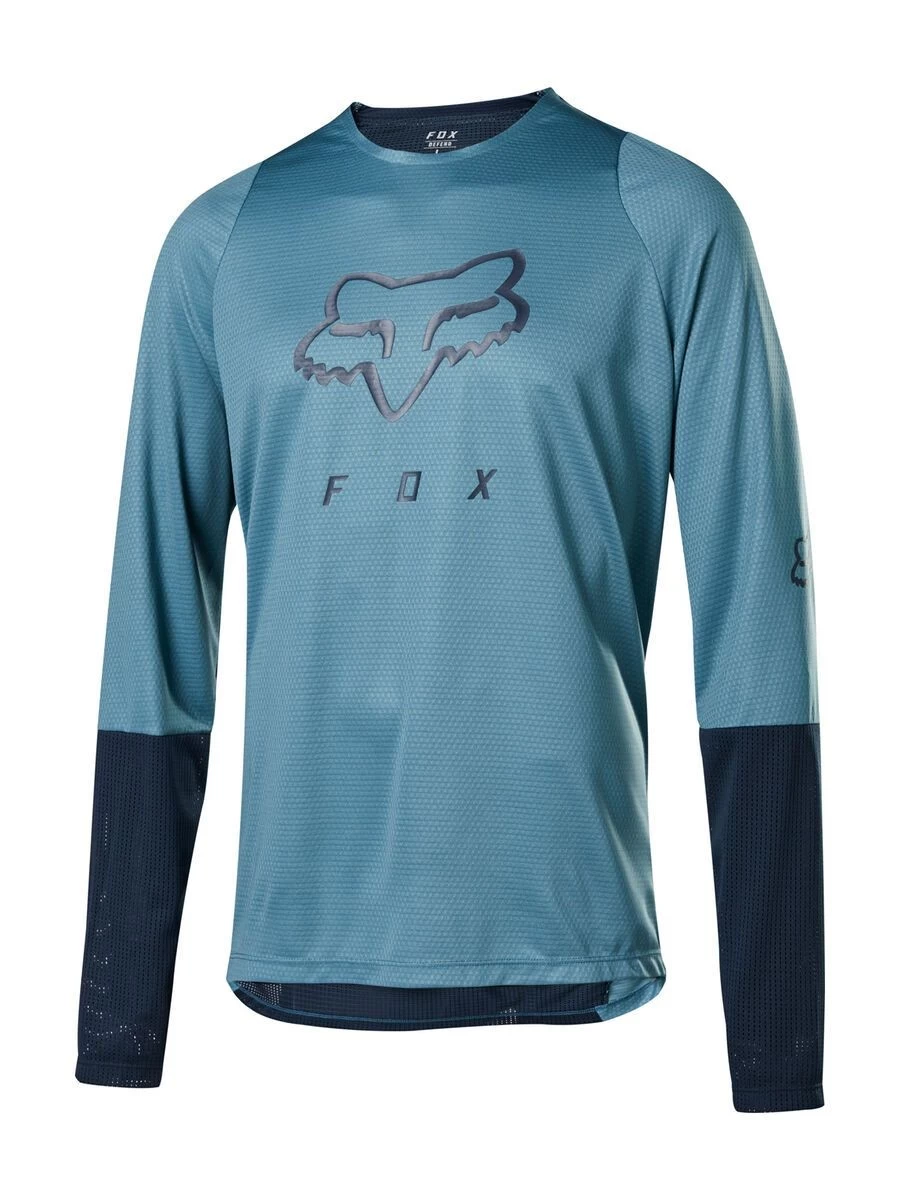 Fox - Jersey Defend Foxhead Langarm Men Light Blue 3 Fox - Jersey Defend Foxhead Langarm Men Light Blue