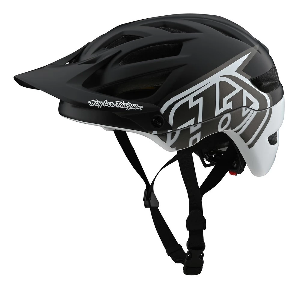 Troy Lee Designs - MTB-Helm A1 Classic MIPS 21 Black/White 3 Troy Lee Designs - MTB-Helm A1 Classic MIPS 21 Black/White