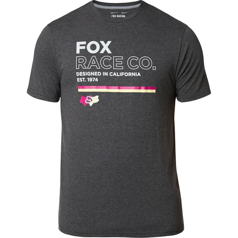 Fox - T-Shirt Analog Tee SS Heather Black 3 Fox - T-Shirt Analog Tee SS Heather Black