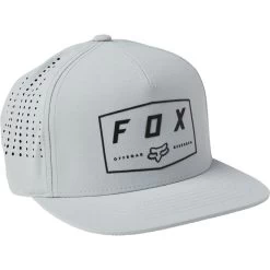 Fox - Mütze Badge Snapback Hat Grey