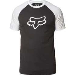 Fox - T-Shirt Blocked SS Premium Tee Black/White