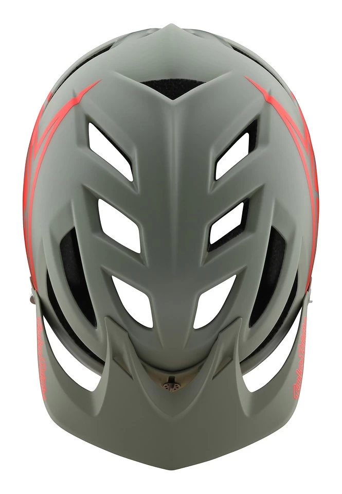 Troy Lee Designs - MTB-Helm A1 Mips Youth Classic Orange/Gray Olive OS 5 Troy Lee Designs - MTB-Helm A1 Mips Youth Classic Orange/Gray Olive OS – Bild 3