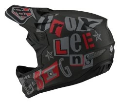 Troy Lee Designs - Helm D3 Fiberlite Anarchy Olive