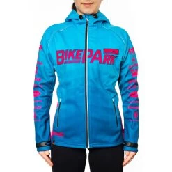 Bikepark Albstadt - Bikepark Softshelljacke Womans 2021 Cyan/Pink