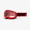 100% - Brille Strata 2 Anti Fog Clear Lens Red -Fahrradladen FA20 Strata 2 0 RedStDsJRy4V6tyZ 1280x1280
