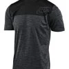 Troy Lee Designs - Jersey Flowline Shield Heather Kurzarm Black/Black 1 Troy Lee Designs - Jersey Flowline Shield Heather Kurzarm Black/Black -Fahrradladen Flowline Jersey Shield Black X2 1280x1280