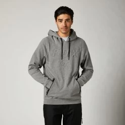 Fox - Kapuzenpullover Backlash DWR Po Fleece Heather Graph