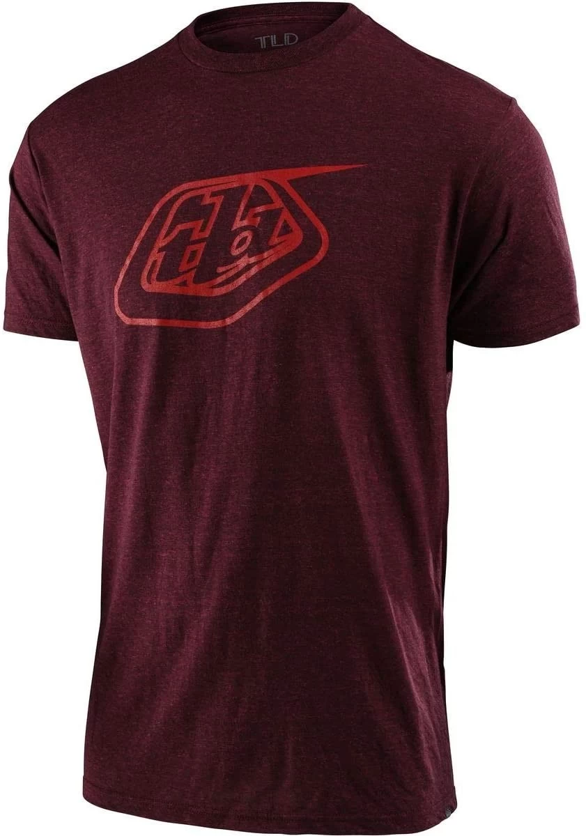 Troy Lee Designs - T-Shirt Logo Tee Sangria 3 Troy Lee Designs - T-Shirt Logo Tee Sangria