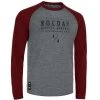 Rocday - Jersey Manual Sanitized Langarm 21 Men Melange/Dark Red