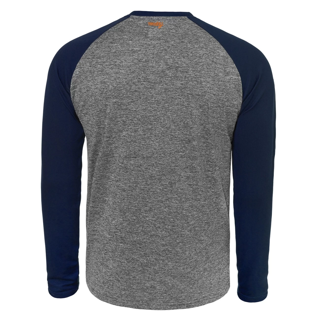 Rocday - Jersey Mount Sanitized Langarm Melange/ Dark Blue 4 Rocday - Jersey Mount Sanitized Langarm Melange/ Dark Blue – Bild 2