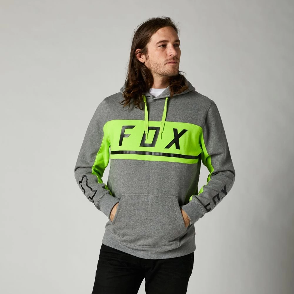 Fox - Kapuzenpullover Merz Pullover Fleece Heather Lime 3 Fox - Kapuzenpullover Merz Pullover Fleece Heather Lime