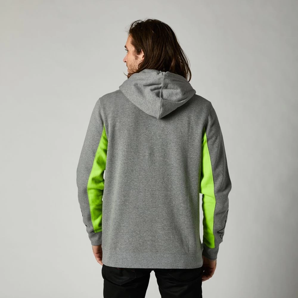 Fox - Kapuzenpullover Merz Pullover Fleece Heather Lime 5 Fox - Kapuzenpullover Merz Pullover Fleece Heather Lime – Bild 3