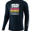 Troy Lee Designs - Jersey Pregame Tee Langarm Men Navy -Fahrradladen Pregame LS Navy 1280x1280