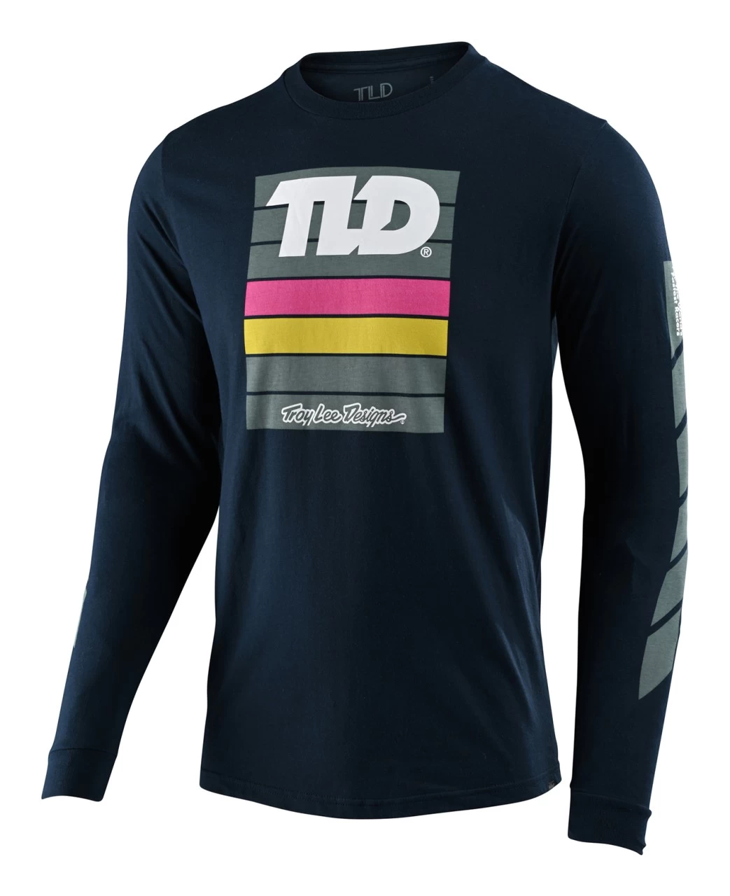 Troy Lee Designs - Jersey Pregame Tee Langarm Men Navy 3 Troy Lee Designs - Jersey Pregame Tee Langarm Men Navy