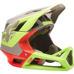 Fox - Helm MIPS Proframe TUK Matt Stone/Flo Yellow/Orange -Fahrradladen Proframe Stone Neon 1280x1280