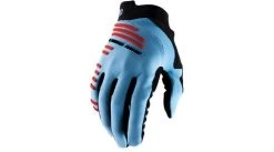 100% - Handschuhe R-Core Glove Light Blue/Red