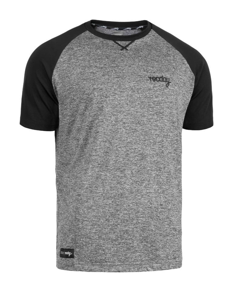 Rocday - Jersey Park Sanitized Kurzarm Melange Black 3 Rocday - Jersey Park Sanitized Kurzarm Melange Black