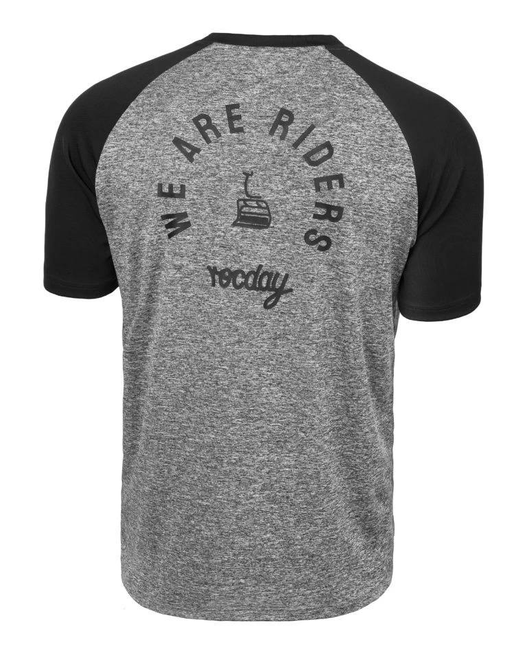 Rocday - Jersey Park Sanitized Kurzarm Melange Black 4 Rocday - Jersey Park Sanitized Kurzarm Melange Black – Bild 2