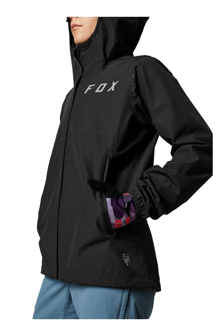 Fox - Regen-Jacke Ranger 2,5-Layer Woman Water Black 4 Fox - Regen-Jacke Ranger 2,5-Layer Woman Water Black – Bild 2