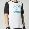 Fox - Jersey Ranger Kurzarm 21 Womans White/Black -Fahrradladen Ranger W SS Black White7631 058 1 1280x1280