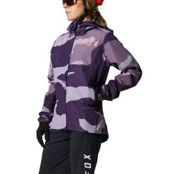 Fox - Regen-Jacke Ranger 2,5-Layer Woman Water Dark Purple
