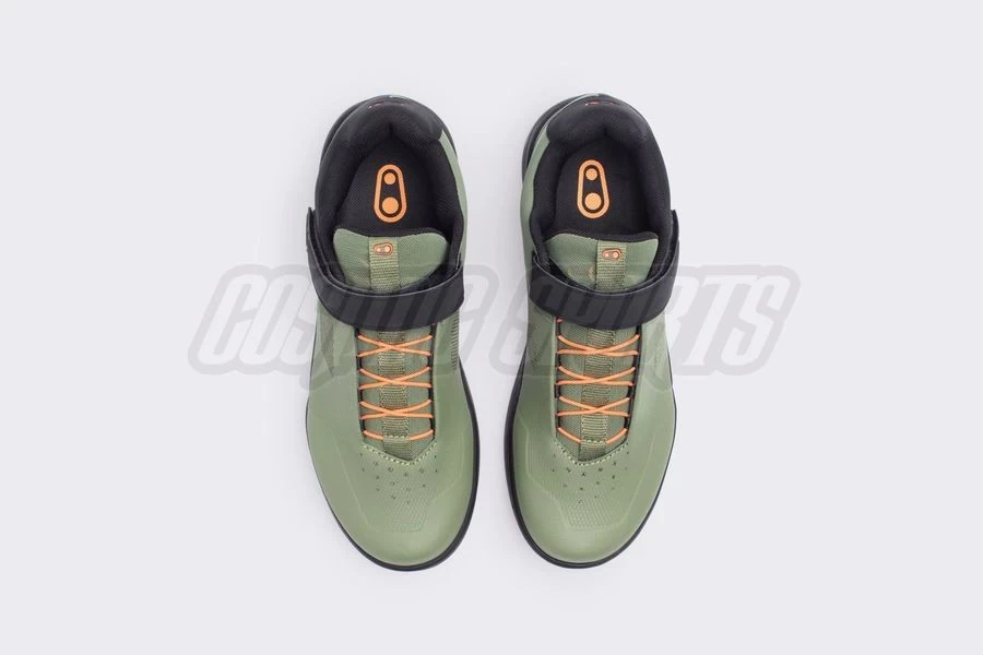 Crank Brothers - MTB-Schuh Stamp Speedlace+ Strap Green/Orange 4 Crank Brothers - MTB-Schuh Stamp Speedlace+ Strap Green/Orange – Bild 2