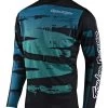 Troy Lee Designs - Jersey Sprint Brushed Langarm Marine/Teal -Fahrradladen Sprint Jersey Marine Teal 1280x1280