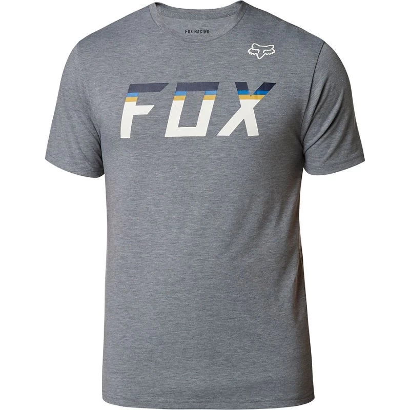 Fox - T-Shirt On Deck SS Tech Tee Heather Graph 3 Fox - T-Shirt On Deck SS Tech Tee Heather Graph