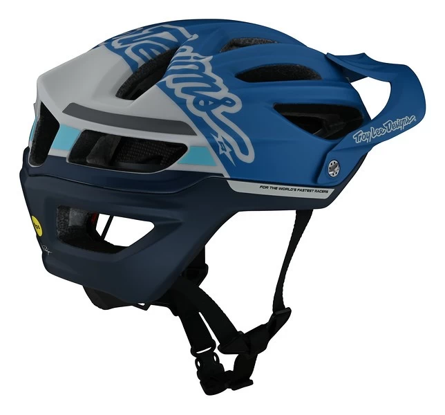 Troy Lee Designs - MTB-Helm A2, Mips Silhouette Blue 4 Troy Lee Designs - MTB-Helm A2, Mips Silhouette Blue – Bild 2