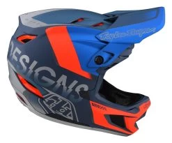 Troy Lee Designs - Fullface-Helm D4 Composite MIPS Qualifier Slate / Red 8 Troy Lee Designs - Fullface-Helm D4 Composite MIPS Qualifier Slate / Red -Fahrradladen TLD B22S D4CM QUALIFIER SLTRED 04 L 1280x1280