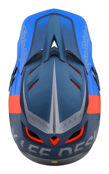 Troy Lee Designs - Fullface-Helm D4 Composite MIPS Qualifier Slate / Red 6 Troy Lee Designs - Fullface-Helm D4 Composite MIPS Qualifier Slate / Red – Bild 4