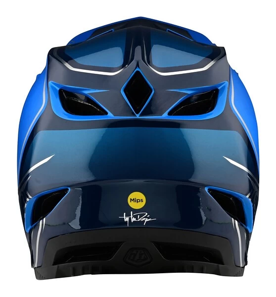 Troy Lee Designs - Fullface-Helm D4 Composite MIPS Shadow Blue 8 Troy Lee Designs - Fullface-Helm D4 Composite MIPS Shadow Blue – Bild 6