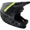 Troy Lee Designs - Fullface-Helm D3 Fiberlite Slant Grey -Fahrradladen TLD B23D1 D3FL SLANT GRY 06 L 1280x1280