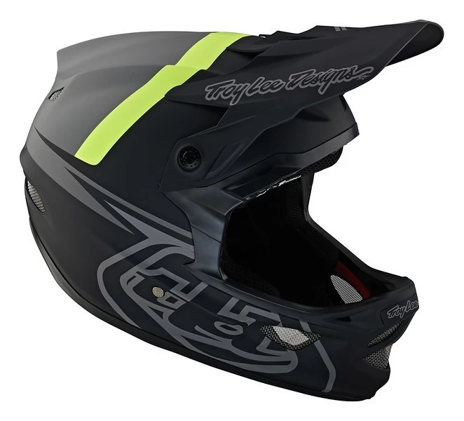 Troy Lee Designs - Fullface-Helm D3 Fiberlite Slant Grey 3 Troy Lee Designs - Fullface-Helm D3 Fiberlite Slant Grey