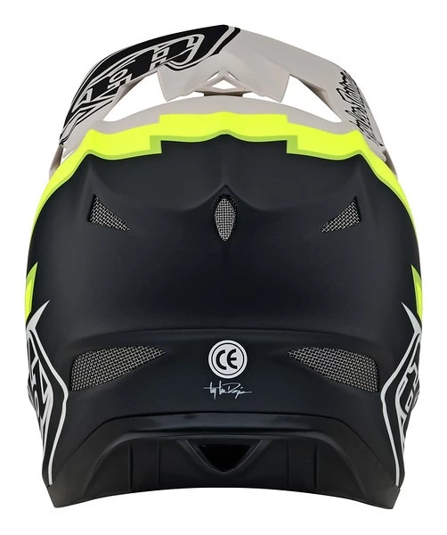 Troy Lee Designs - Fullface-Helm D3 Fiberlite Volt Flo Yellow 5 Troy Lee Designs - Fullface-Helm D3 Fiberlite Volt Flo Yellow – Bild 3