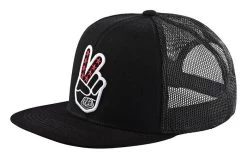 Troy Lee Designs - Mütze Peace Out Snapback Hat Black Onesize