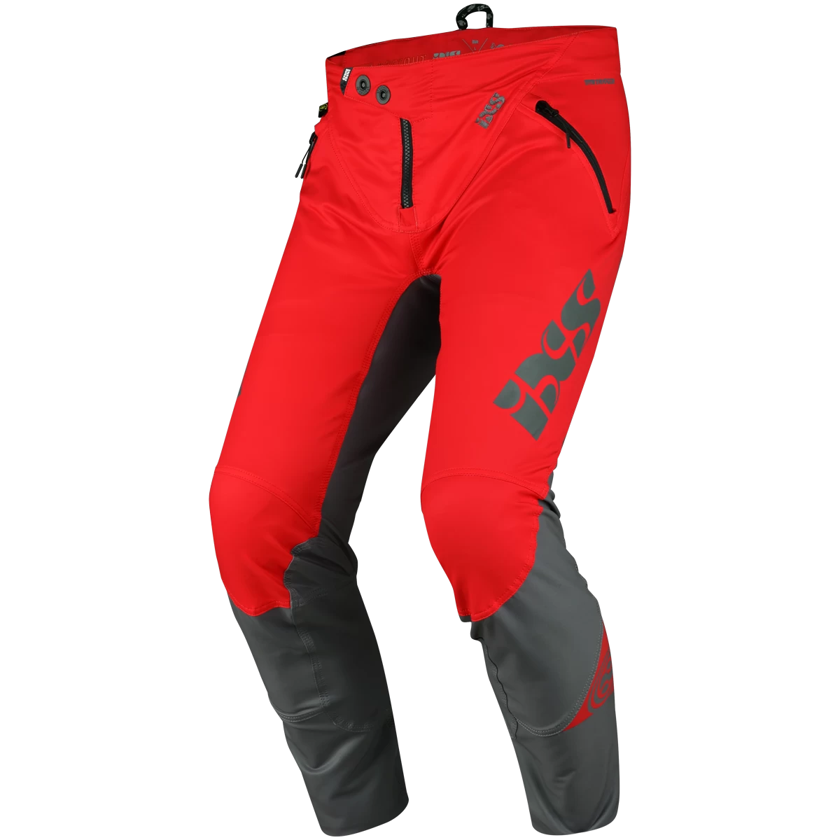 IXS - Hose Trigger Pant Red/Graphit 3 IXS - Hose Trigger Pant Red/Graphit