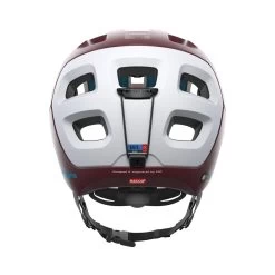 POC - MTB-Helm Tectal Race Spin Red/Hydrogene White -Fahrradladen TectalRaceSPIN 10511 TectalRaceSPIN PropyleneRed HydrogenWhiteMatt rear 1200x 1280x1280